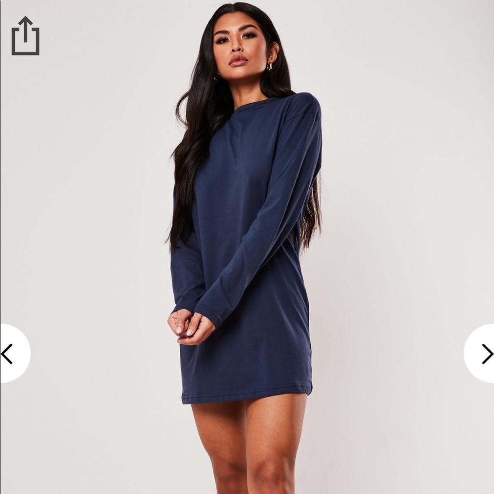 Long sleeve t shirt dress